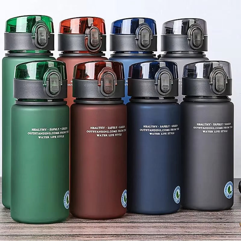 BPA Free Leak Proof Sports Water Bottle - High Quality Portable 400ML/560ML