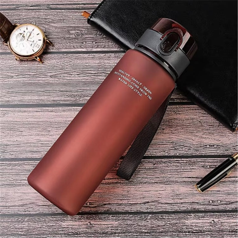 BPA Free Leak Proof Sports Water Bottle - High Quality Portable 400ML/560ML