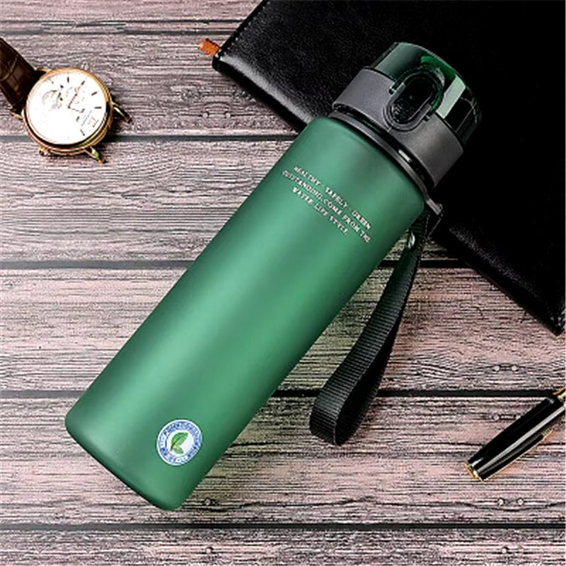 BPA Free Leak Proof Sports Water Bottle - High Quality Portable 400ML/560ML