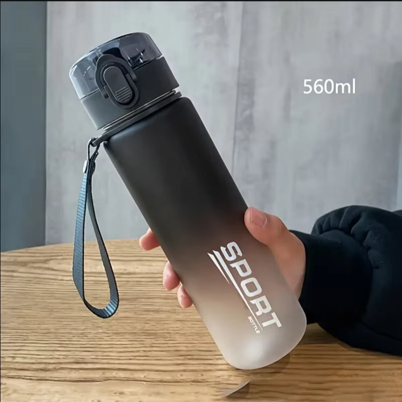 BPA Free Leak Proof Sports Water Bottle - High Quality Portable 400ML/560ML