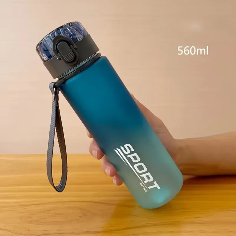 BPA Free Leak Proof Sports Water Bottle - High Quality Portable 400ML/560ML