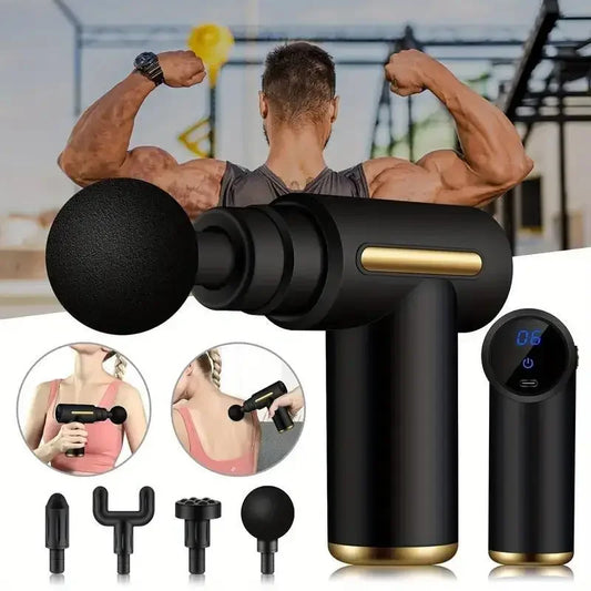 Electric Massage Gun for Muscle Relaxation & Sports Recovery
