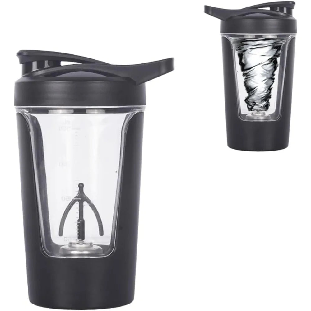 Electric Protein Shaker Cup - BPA Free USB Rechargeable Automatic Mixing 450ML
