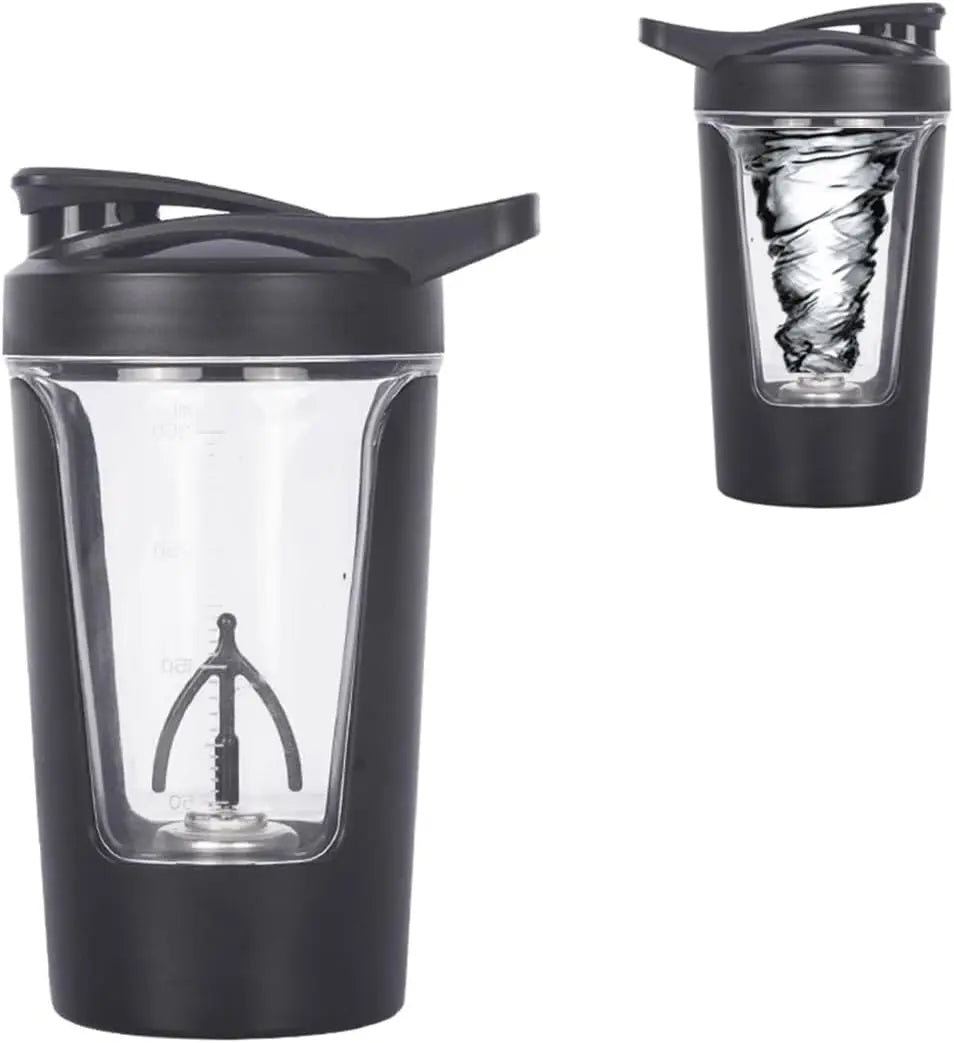 Electric Protein Shaker Cup - BPA Free USB Rechargeable Automatic Mixing 450ML