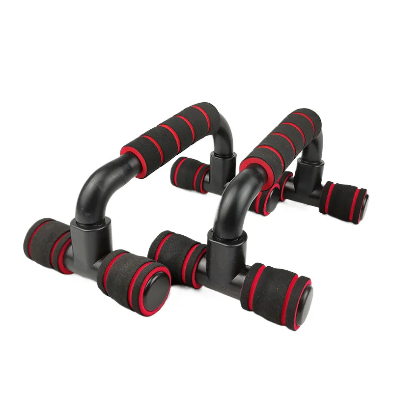 Non-Slip H-Shaped Push Up Bars for Home Fitness & Chest Muscle Training