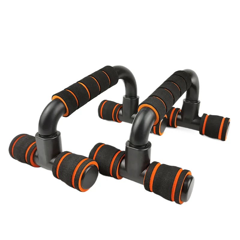 Non-Slip H-Shaped Push Up Bars for Home Fitness & Chest Muscle Training