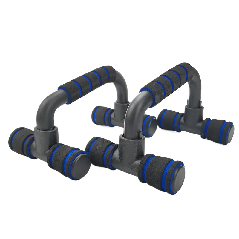Non-Slip H-Shaped Push Up Bars for Home Fitness & Chest Muscle Training