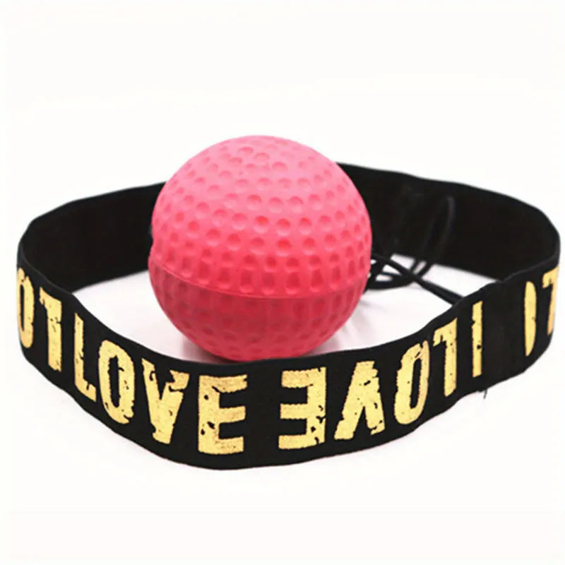 Head-Mounted Speed Ball for Boxing Training & Reaction Coordination
