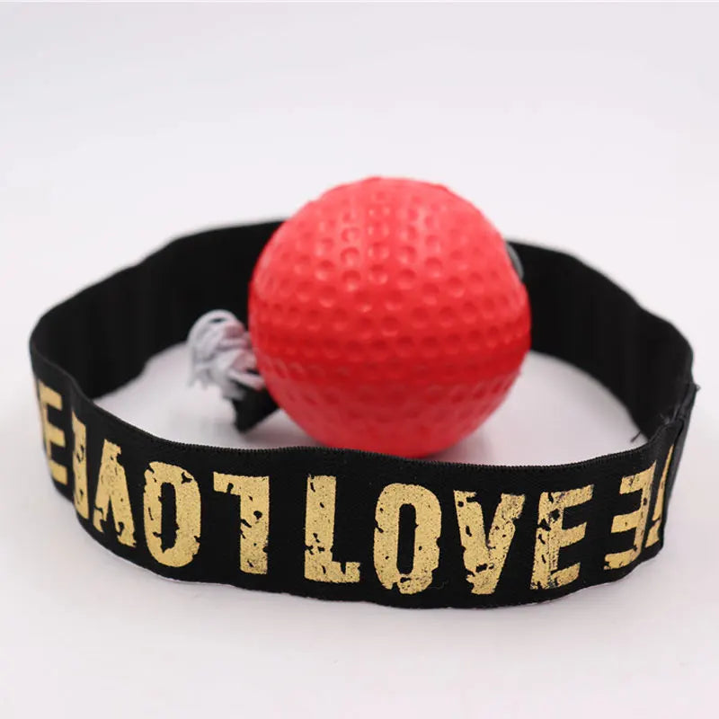 Head-Mounted Speed Ball for Boxing Training & Reaction Coordination