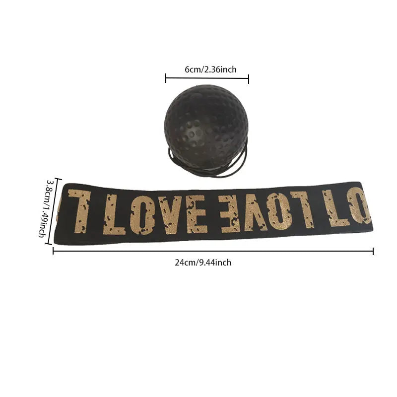 Head-Mounted Speed Ball for Boxing Training & Reaction Coordination