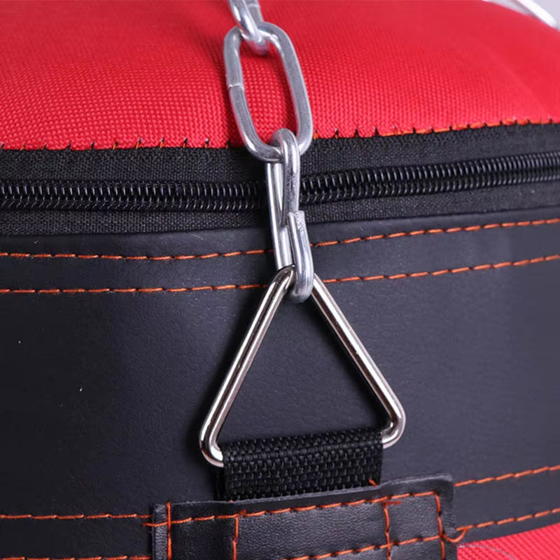 Heavy Punch Bag with Metal Chain Hook for Boxing & Martial Arts Training