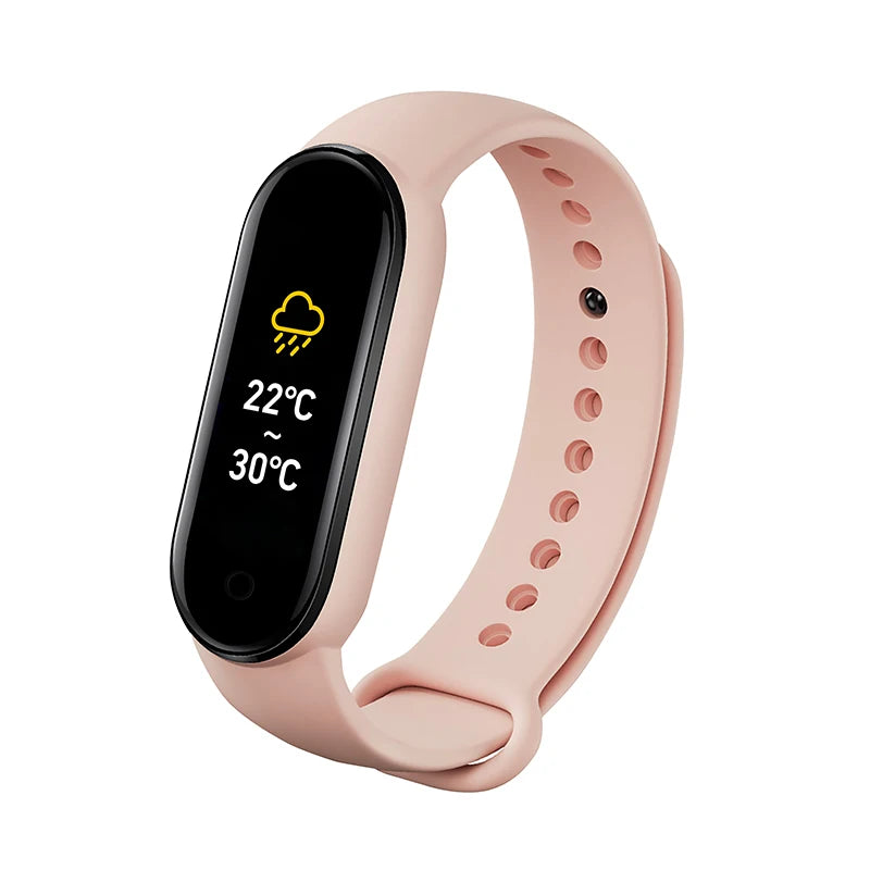 M6 Fitness Smart Watch with Heart Rate & Sports Tracking for Active Lifestyle