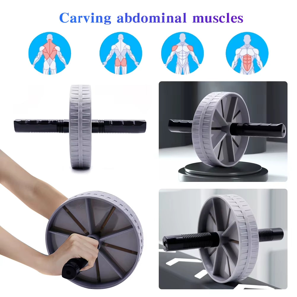 Non-Slip AB Roller Wheel for Home Gym Abdominal Training & Strength Workouts