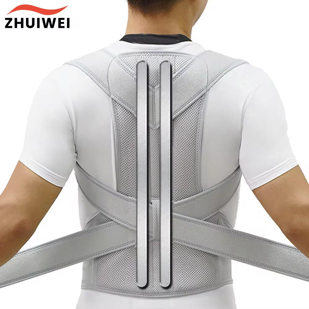 Back Posture Corrector with Clavicle Support & Shoulder Alignment Brace