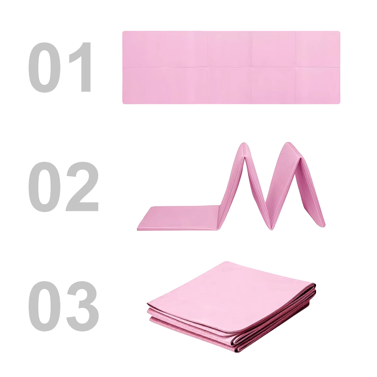 Premium EVA Yoga Mat with Anti-Slip Surface for Exercise & Pilates Training