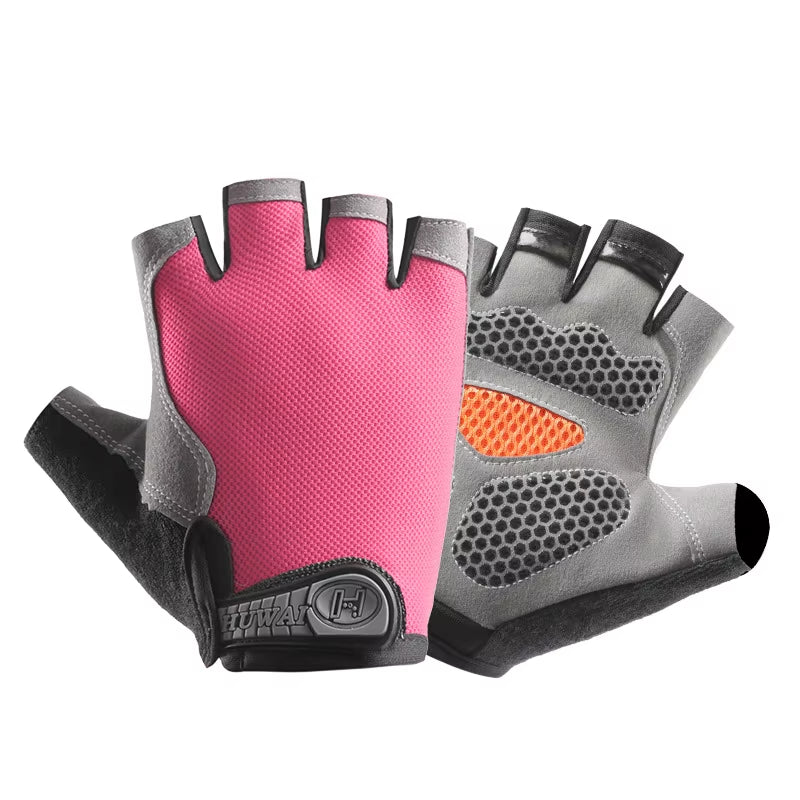Professional Anti-Slip Half Finger Gloves for Gym Fitness & Cycling