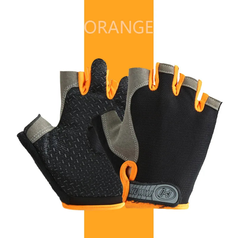 Professional Anti-Slip Half Finger Gloves for Gym Fitness & Cycling