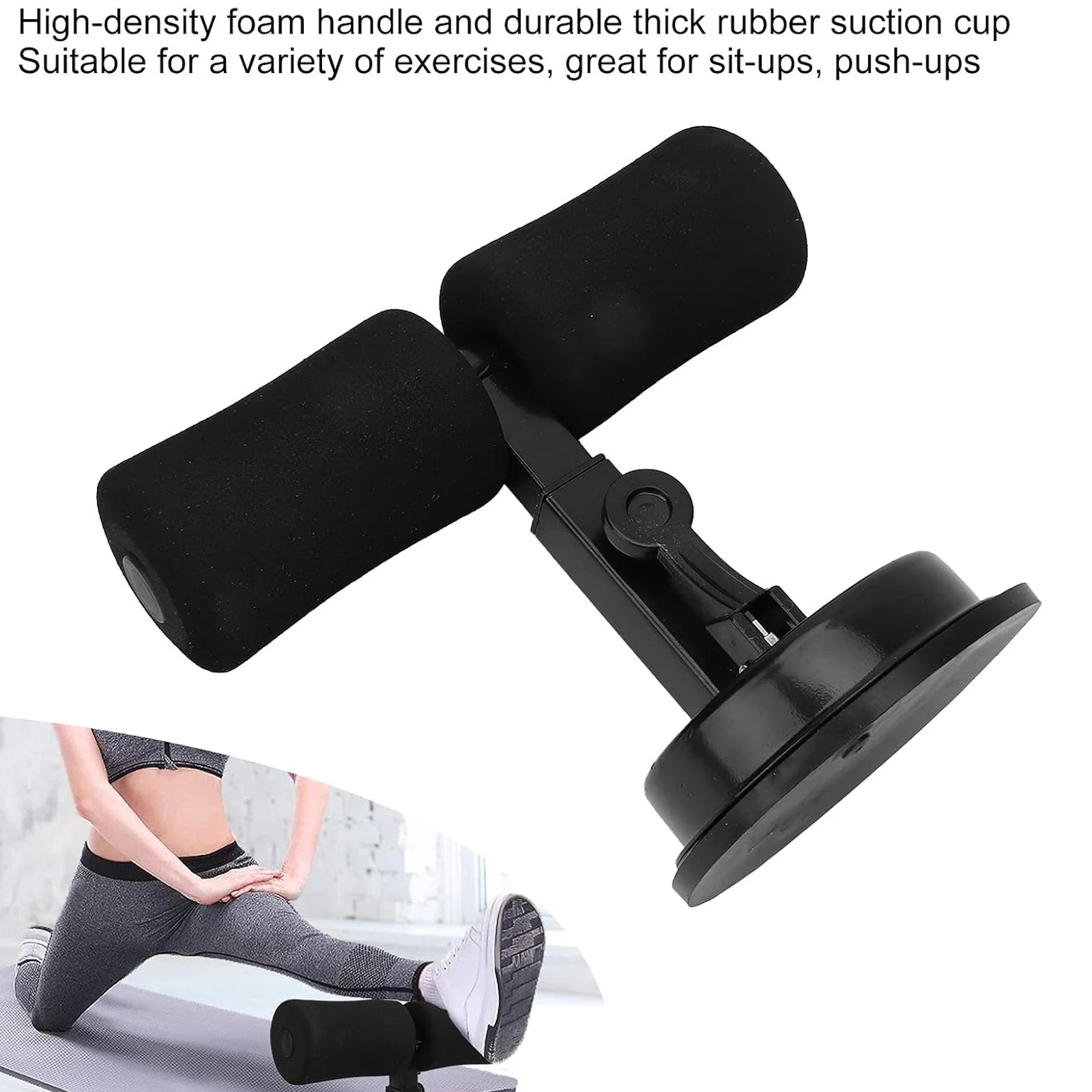 Sit Up Assist Suction Cup Device for Home Abdominal Training & Foot Fixation