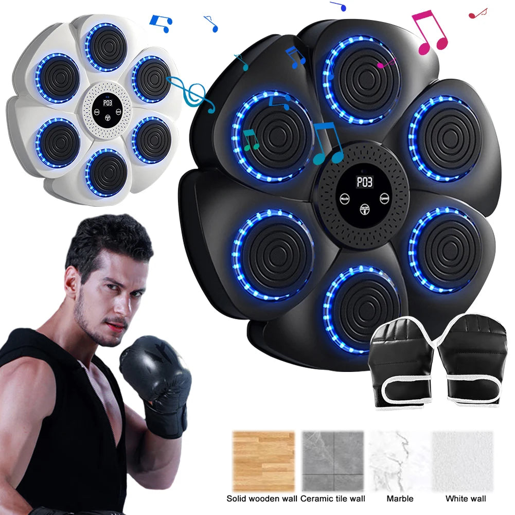 Smart Music Boxing Machine for Home Fitness Training & Response Exercise