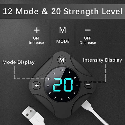 ABS Stimulator EMS Muscle Toner Belt for Abdominal Training & Weight Loss