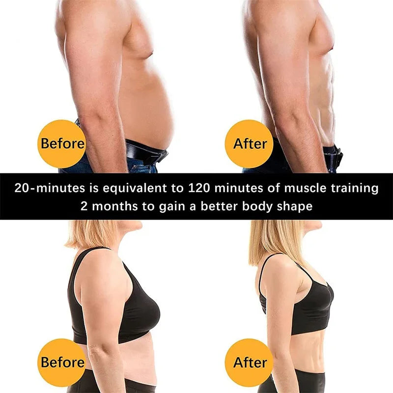 ABS Stimulator EMS Muscle Toner Belt for Abdominal Training & Weight Loss