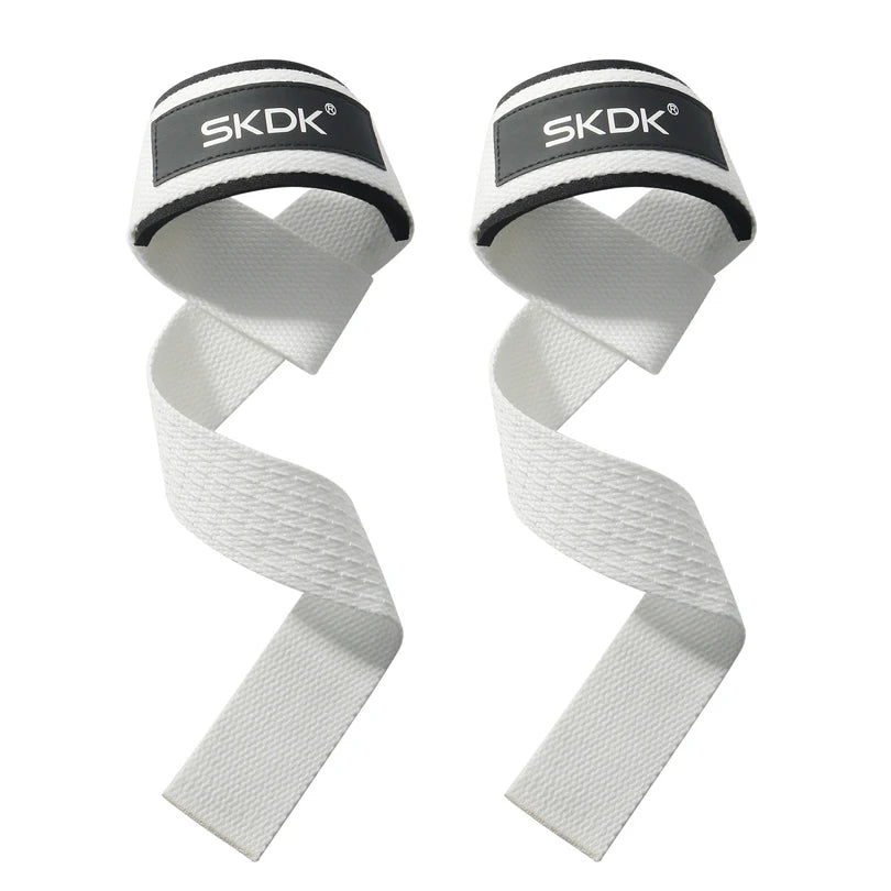 Weightlifting Straps with Anti-Slip Silicone for Strength Training & Wrist Support