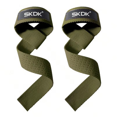 Weightlifting Straps with Anti-Slip Silicone for Strength Training & Wrist Support
