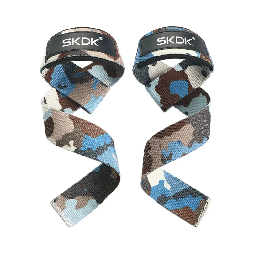 Weightlifting Straps with Anti-Slip Silicone for Strength Training & Wrist Support