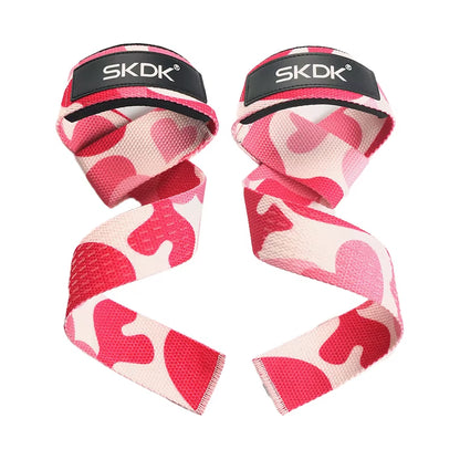Weightlifting Straps with Anti-Slip Silicone for Strength Training & Wrist Support