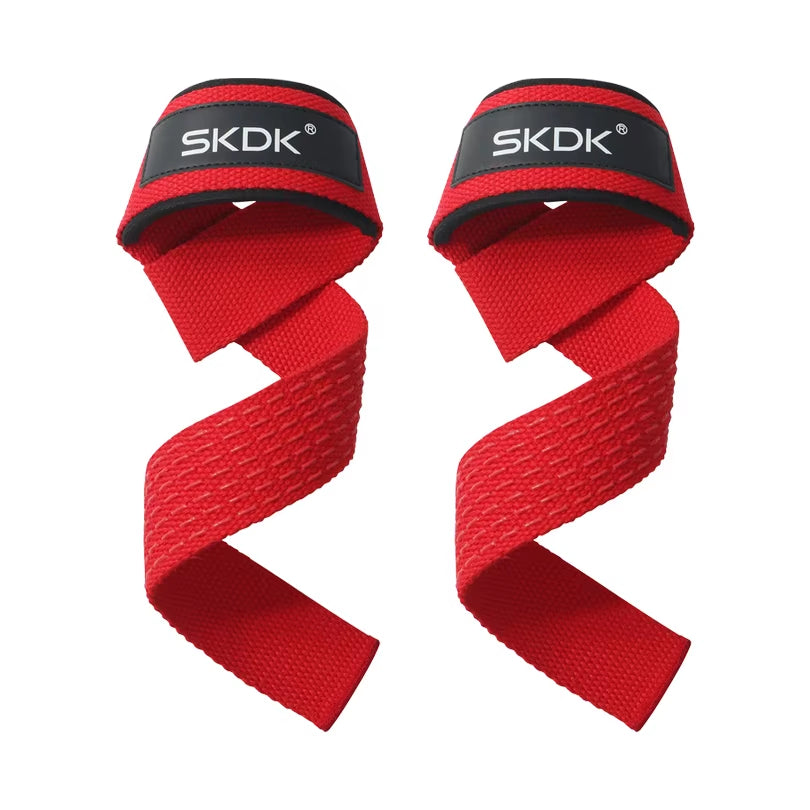 Weightlifting Straps with Anti-Slip Silicone for Strength Training & Wrist Support