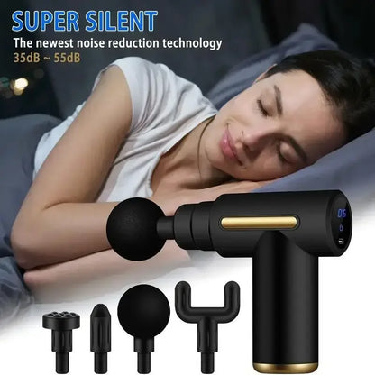 Electric Massage Gun for Muscle Relaxation & Sports Recovery