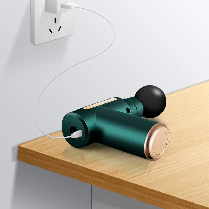 Electric Massage Gun for Muscle Relaxation & Sports Recovery