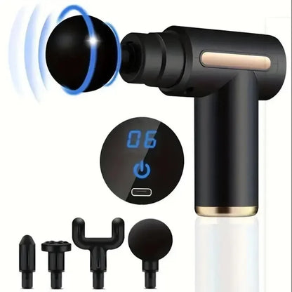 Electric Massage Gun for Muscle Relaxation & Sports Recovery