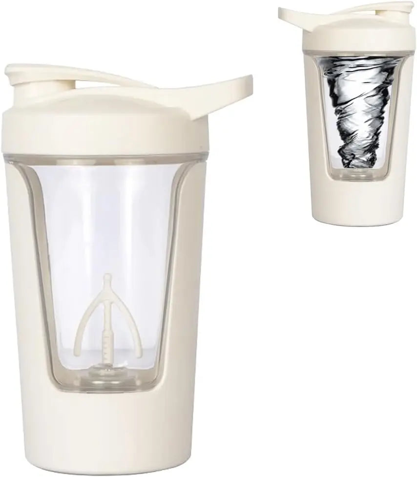 Electric Protein Shaker Cup - BPA Free USB Rechargeable Automatic Mixing 450ML