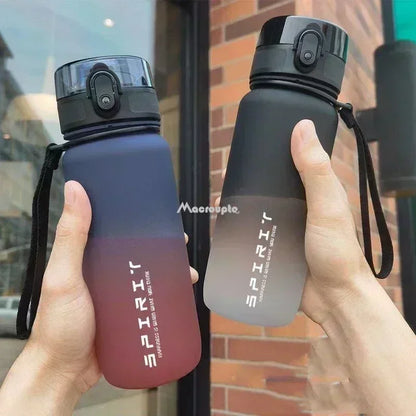  Large Capacity Sports Water Bottle - 0.5L/1L Leak Proof Colorful Portable Gym Fitness