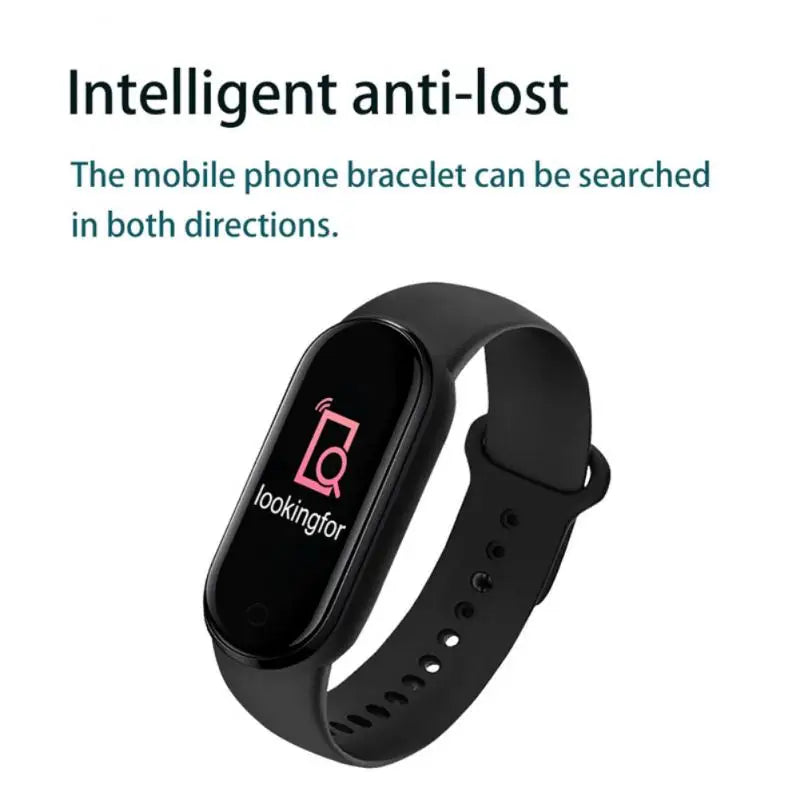 M6 Fitness Smart Watch with Heart Rate & Sports Tracking for Active Lifestyle