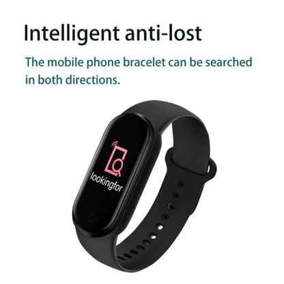 M6 Fitness Smart Watch with Heart Rate & Sports Tracking for Active Lifestyle