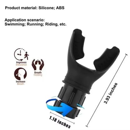 Portable Breathing Exercise Device for Lung Fitness & Endurance Training