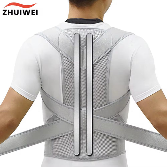 Back Posture Corrector with Clavicle Support & Shoulder Alignment Brace