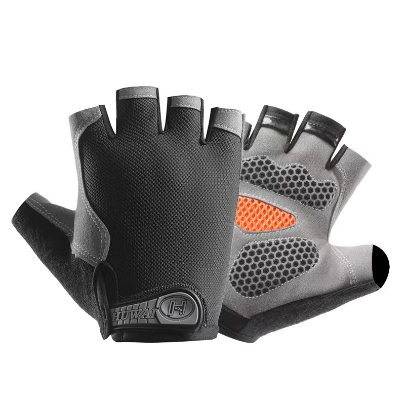 Professional Anti-Slip Half Finger Gloves for Gym Fitness & Cycling