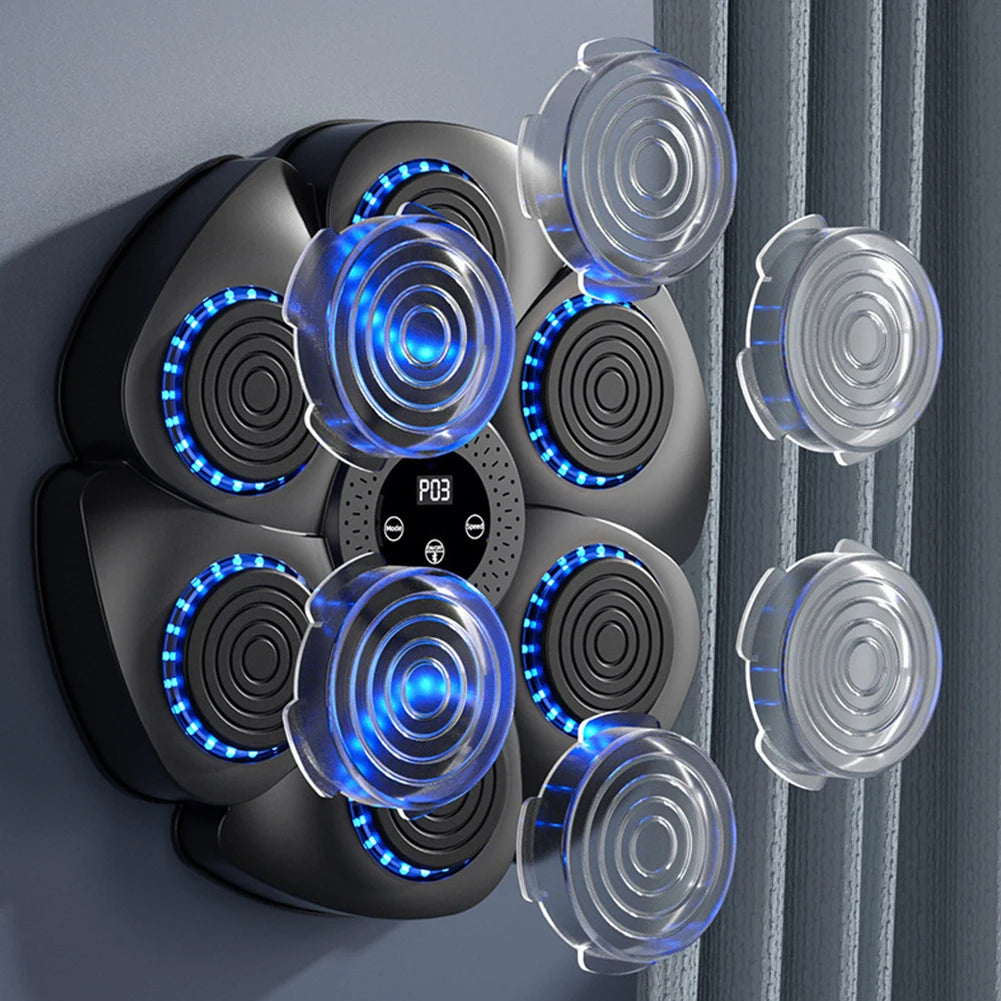 Smart Music Boxing Machine for Home Fitness Training & Response Exercise